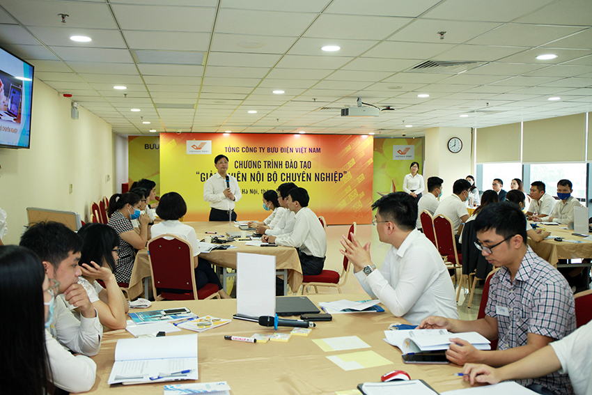 Bưu điện Việt Nam tổ chức đào tạo “Giảng viên nội bộ chuyên nghiệp”