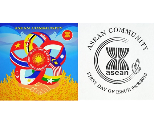 Mẫu tem “Chào mừng Cộng đồng ASEAN” sẽ được phát hành vào ngày 8/8