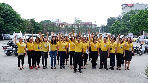 Bưu điện Hà Nội tổ chức ra quân tuyên truyền Bảo hiểm xã hội tự nguyện