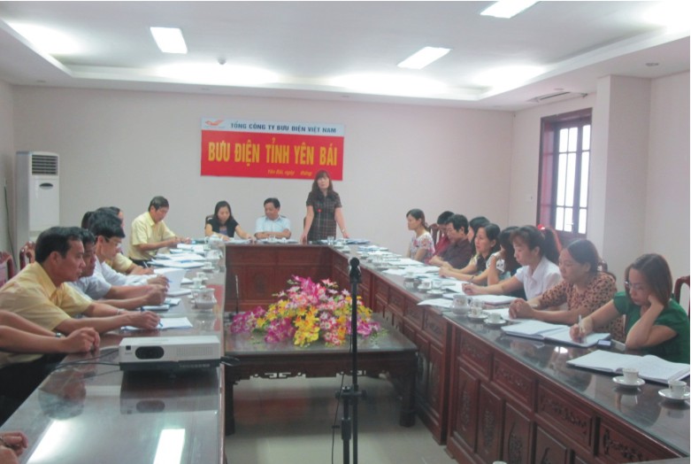 Bưu điện tỉnh Yên Bái phấn đấu hoàn thành vượt mức kế hoạch 5% trong năm 2014