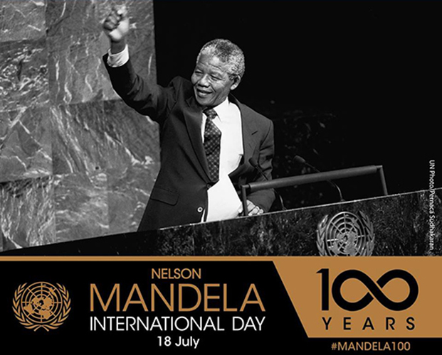 Bưu chính các nước phát hành tem về Nelson Mandela