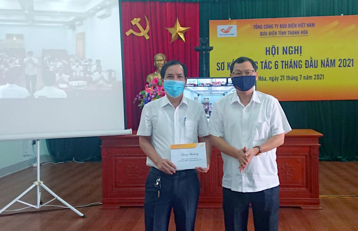 Bưu điện tỉnh Thanh Hóa tổ chức sơ kết công tác 6 tháng đầu năm 2021 