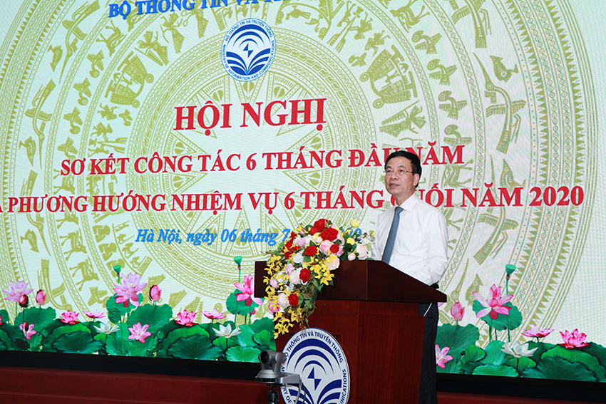 Bộ TT&TT: Sơ kết công tác 6 tháng đầu năm và phương hướng nhiệm vụ 6 tháng cuối năm 2020