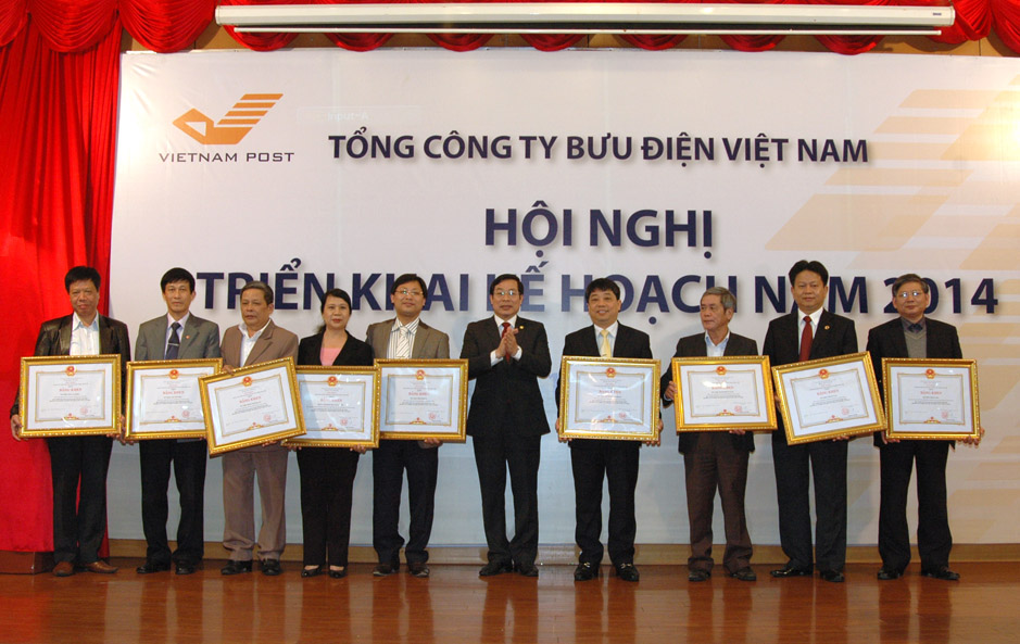 Năm 2013 lợi nhuận Bưu điện Việt Nam tăng trên 23%