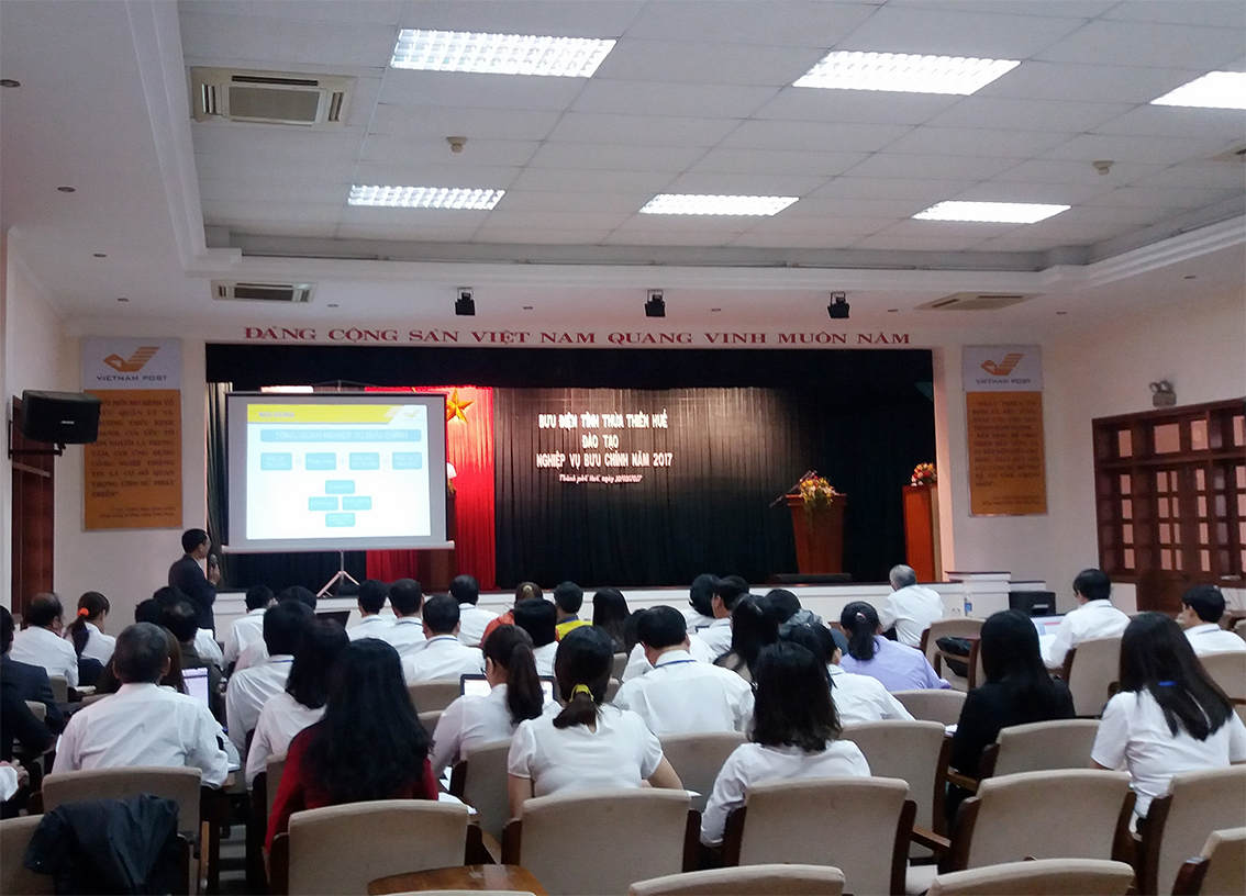 Bưu điện tỉnh Thừa Thiên Huế tổ chức đào tạo nghiệp vụ cho CBCNV