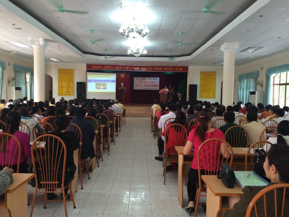 Bưu điện tỉnh Thái Nguyên tổ chức tập huấn nghiệp vụ cho Bưu tá 