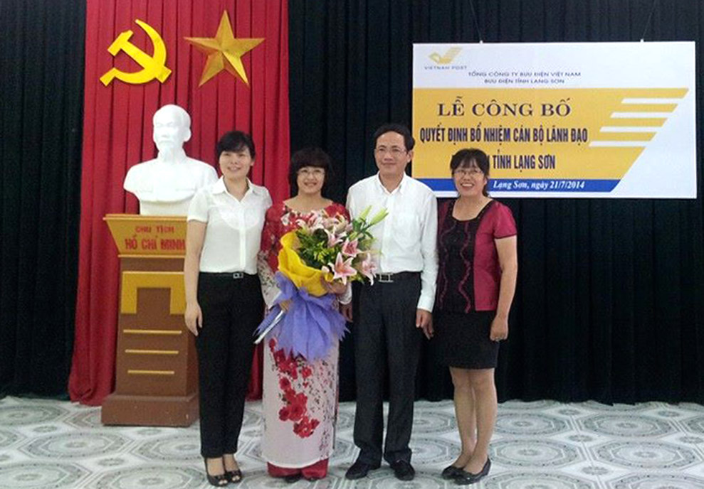 Bổ nhiệm Phó Giám đốc Bưu điện tỉnh Lạng Sơn