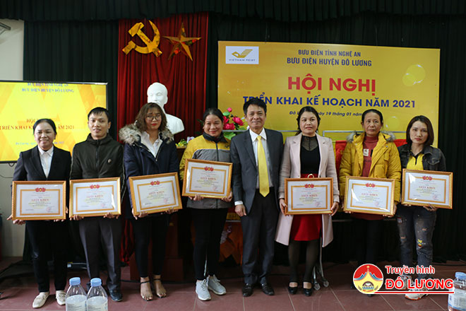 Nghệ An: Bưu điện Đô Lương triển khai nhiệm vụ năm 2021
