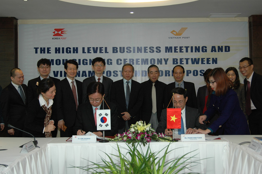 Tổng Giám đốc Bưu chính Hàn Quốc thăm và làm việc với Bưu điện Việt Nam