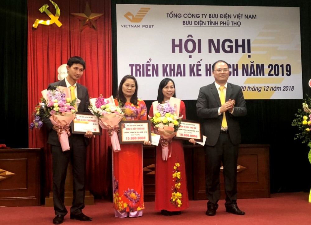 Bưu điện Phú Thọ: Đẩy mạnh kinh doanh các dịch vụ tài chính bưu chính góp phần hoàn thành vượt mức kế hoạch sản xuất kinh doanh năm 2018