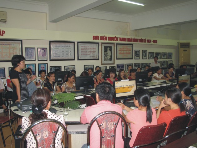 Bưu điện tỉnh Hòa Bình tổ chức tập huấn nghiệp vụ  