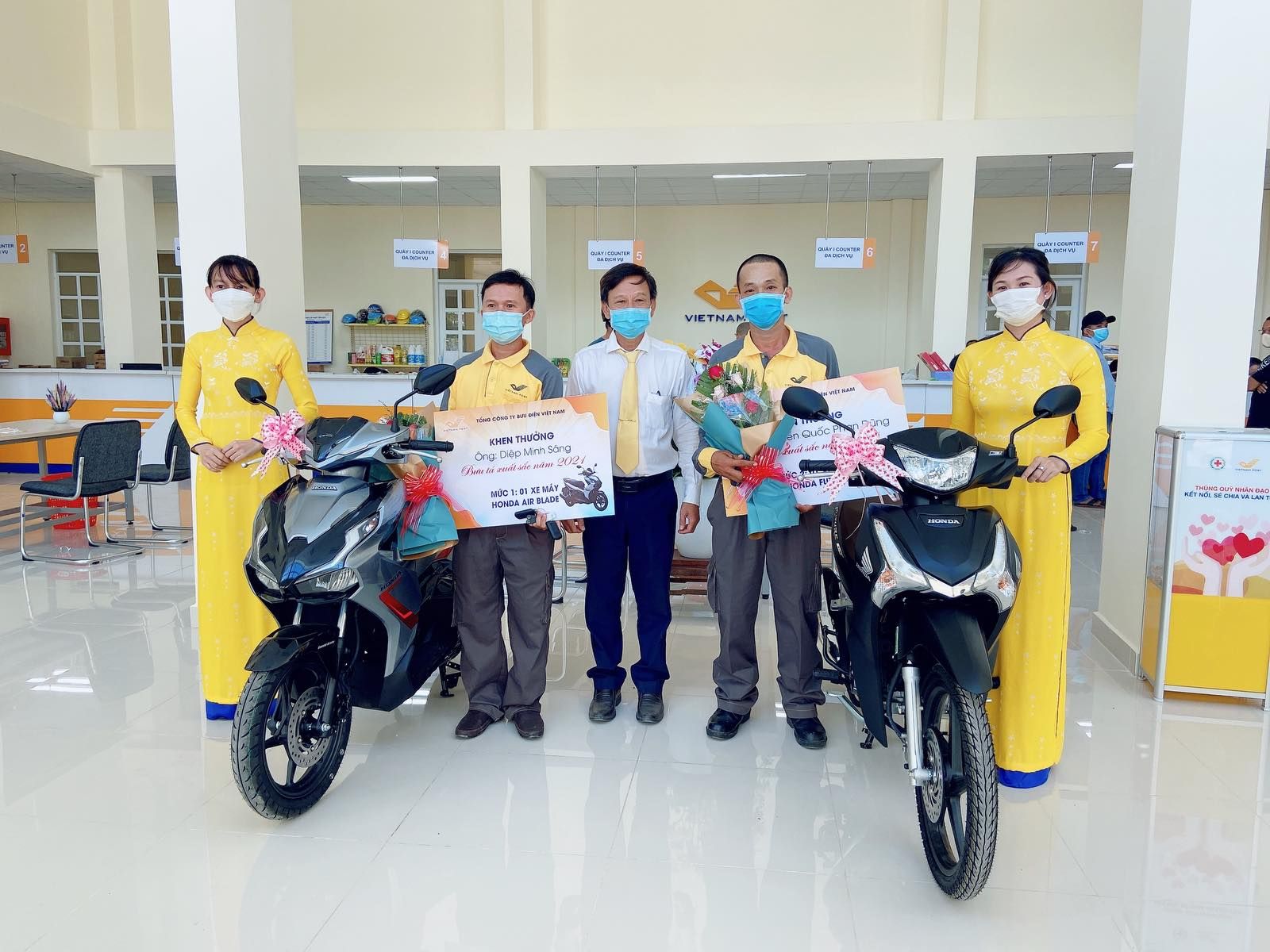 Bưu điện tỉnh Bình Thuận chăm lo đến từng người lao động