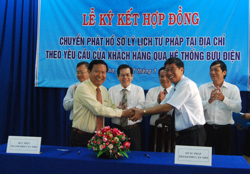 Bưu điện TP Cần Thơ triển khai dịch vụ Chuyển phát kết quả hồ sơ hành chính 