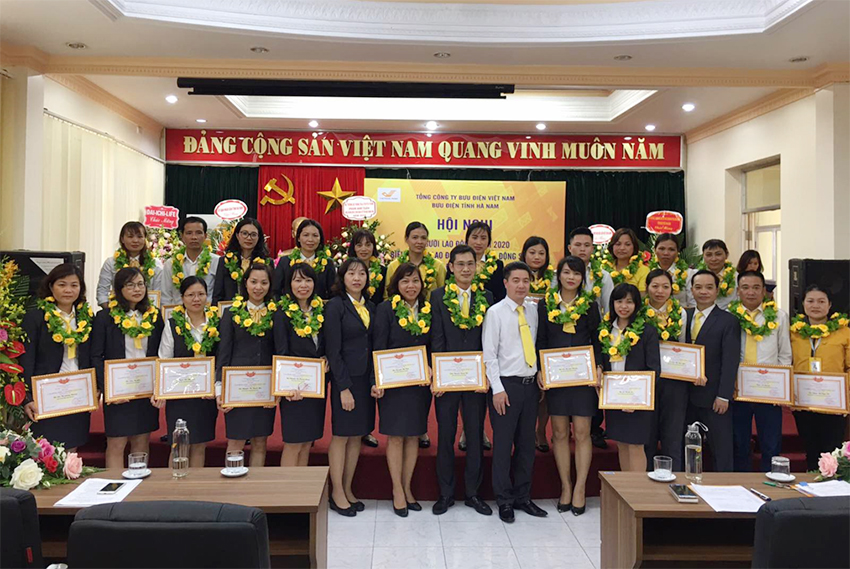 Bưu điện tỉnh Hà Nam: Biểu dương Lao động giỏi – Lao động sáng tạo giai đoạn 2015 - 2019
