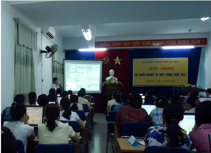Bưu điện Đà Nẵng tập huấn nghiệp vụ bưu chính năm 2013