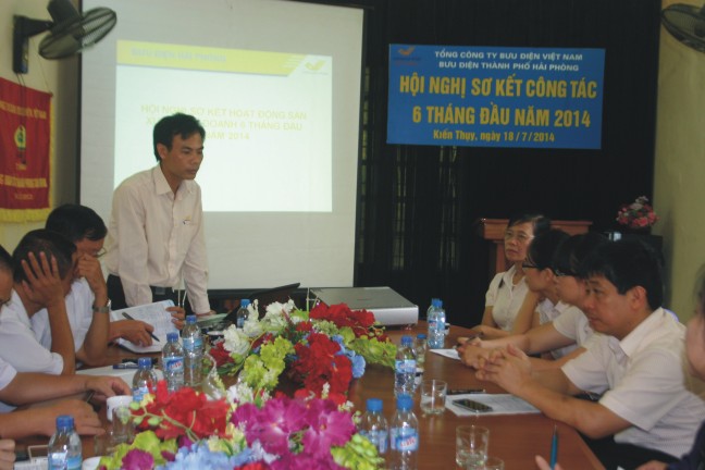 Bưu điện TP. Hải Phòng triển khai công tác 6 tháng cuối năm 2014
