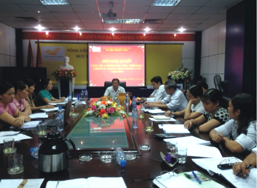 Bưu điện tỉnh Bắc Giang triển khai các nhiệm vụ trọng tâm 6 tháng cuối năm 2014