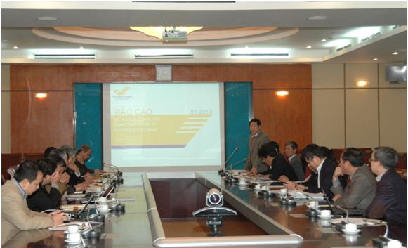 Bộ trưởng Bộ Thông tin và Truyền thông làm việc với Ban Lãnh đạo Bưu Điện Việt Nam về triển khai công tác trong thời gian tới