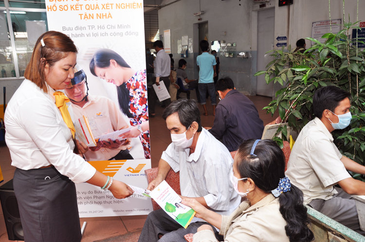 Bưu điện TP. Hồ Chí Minh triển khai dịch vụ chuyển phát kết quả xét nghiệm y tế đến địa chỉ khách hàng