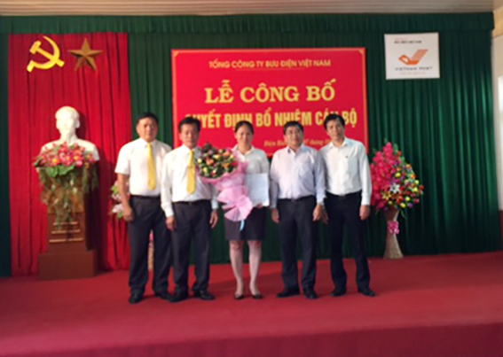 Bổ nhiệm cán bộ Bưu điện tỉnh Điện Biên