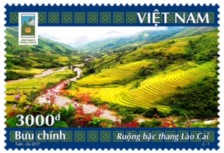 Bộ tem “Năm du lịch quốc gia 2017 – Lào Cai – Tây Bắc”
