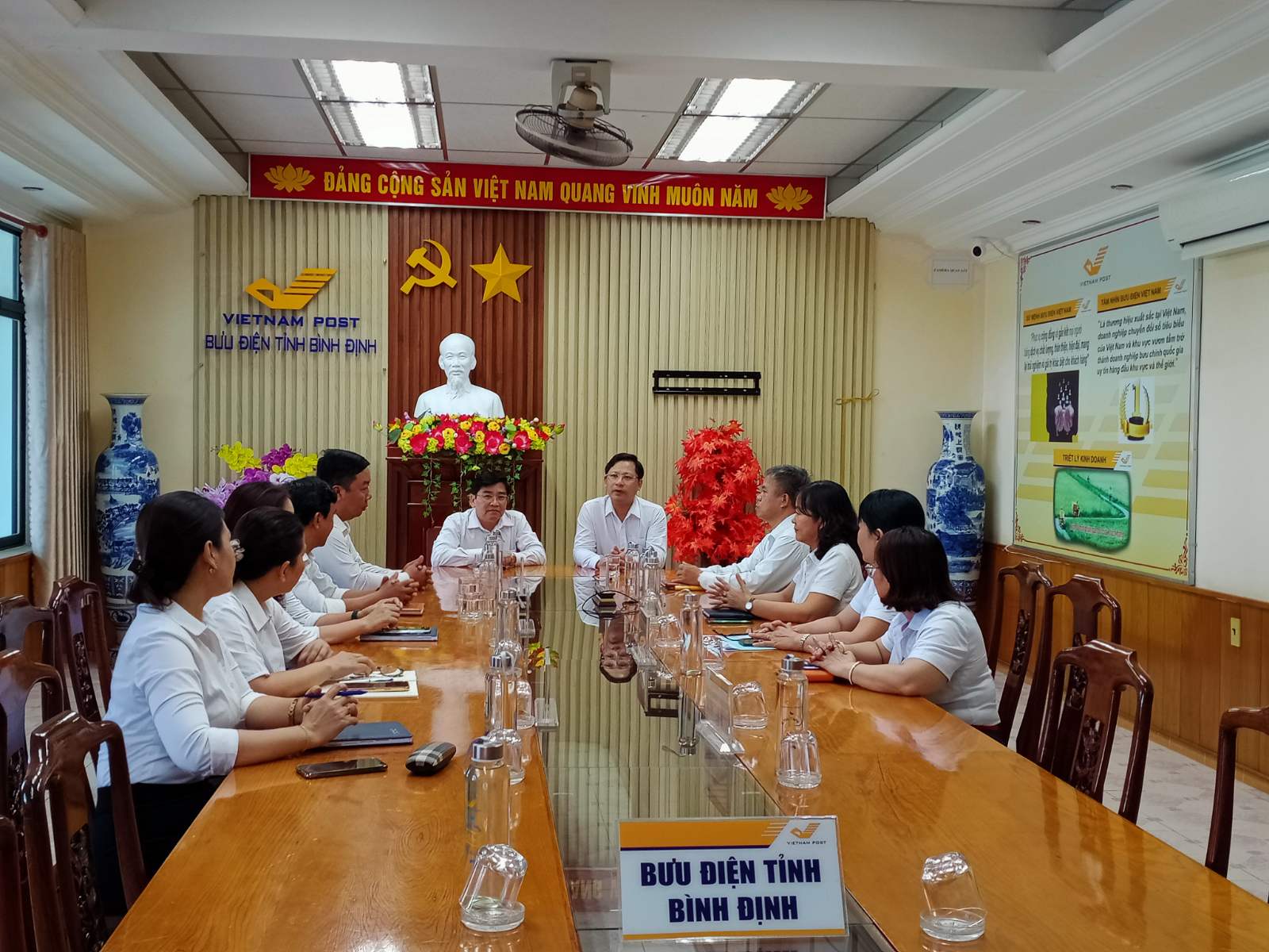 Lãnh đạo Tổng công ty làm việc với một số đơn vị phía Nam