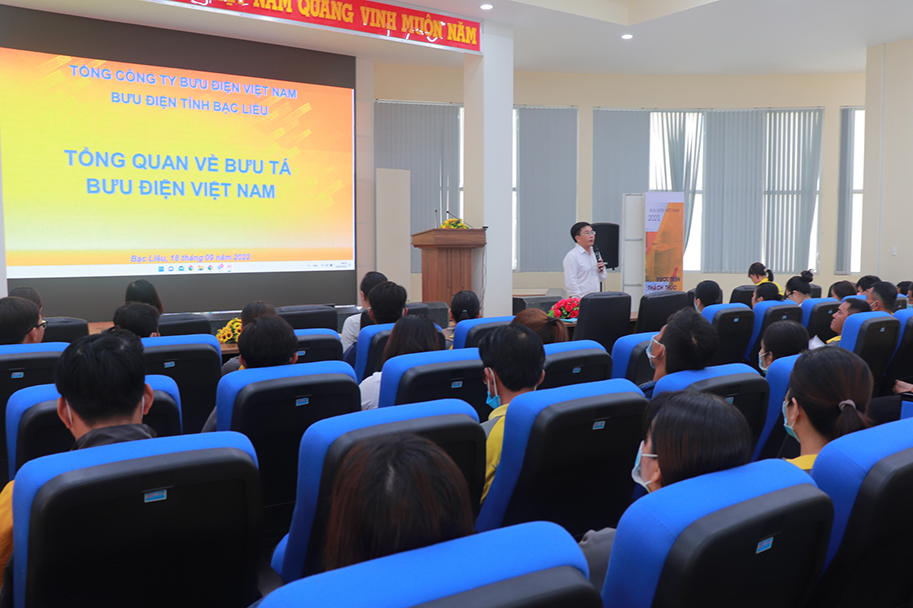 Bưu điện tỉnh Bạc Liêu tổ chức đào tạo nghiệp vụ phát