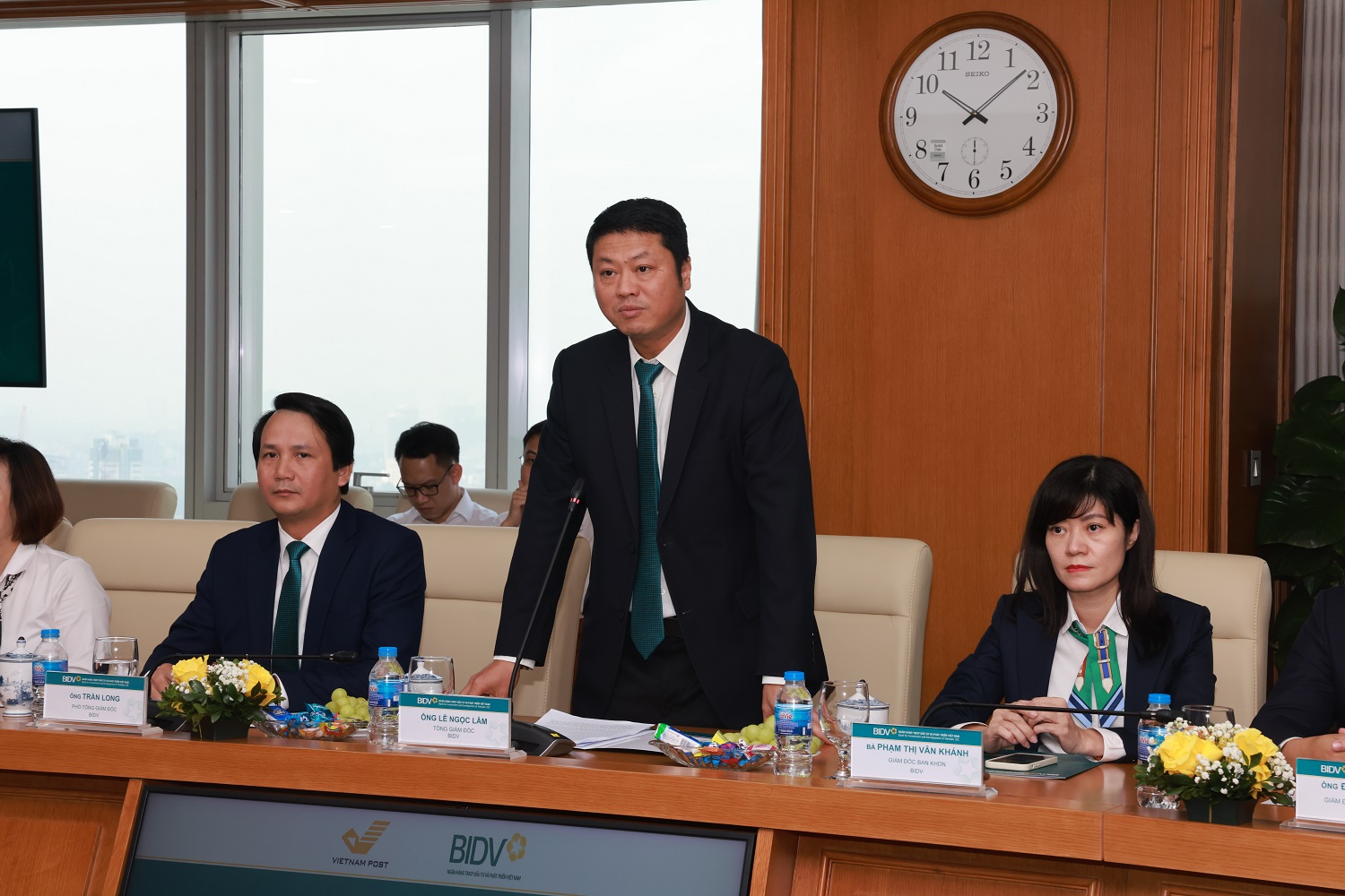 Tgd Bidv Le Ngoc Lam Phat Bieu Tai Le Ky Ket