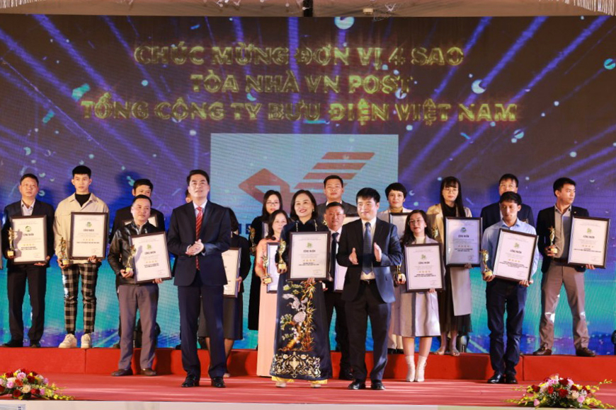 Tòa nhà Vietnam Post của Tổng công ty Bưu điện Việt Nam đạt danh hiệu Năng Lượng Xanh năm 2022