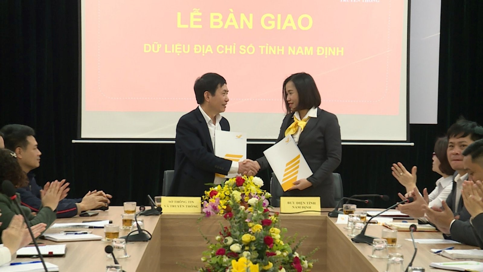 Nam Định: Bàn giao dữ liệu địa chỉ số