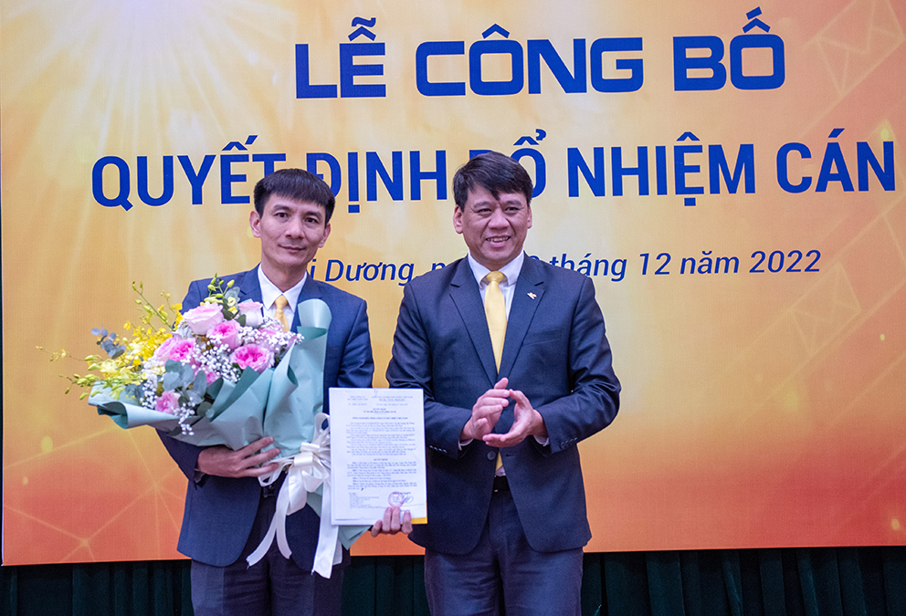 Bổ nhiệm Giám đốc Bưu điện tỉnh Hải Dương