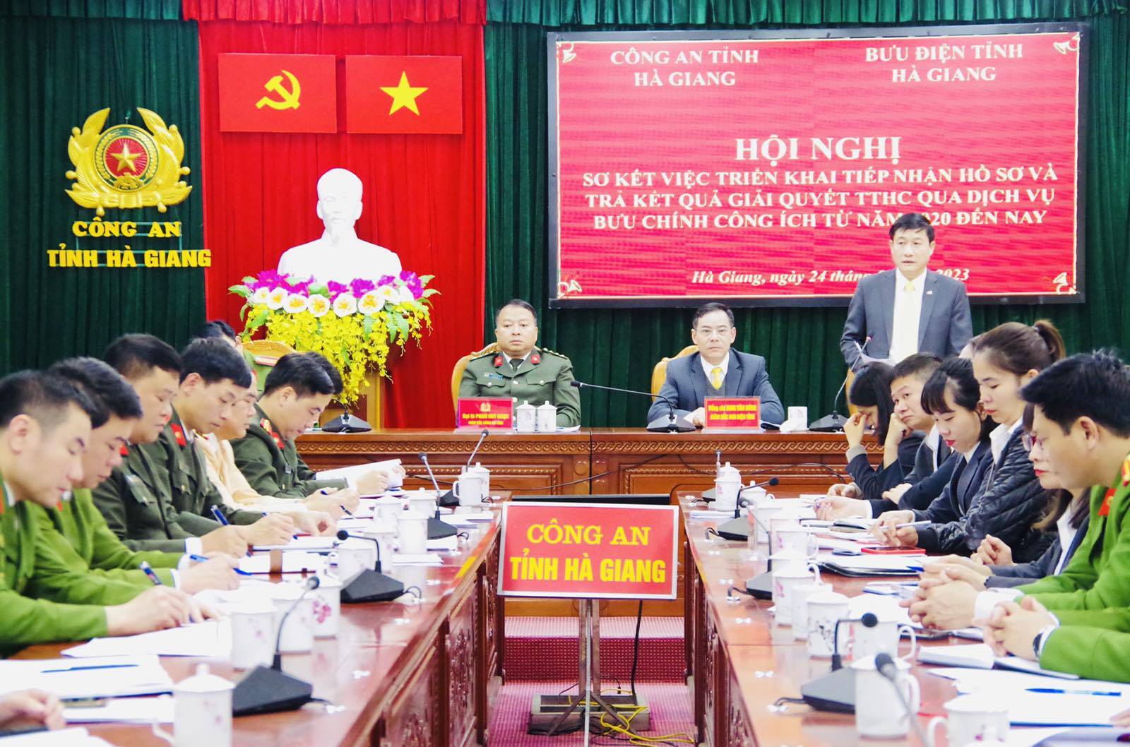 Bưu điện và Công an tỉnh Hà Giang hợp tác cung ứng dịch vụ tiếp nhận hồ sơ, trả kết quả giải quyết thủ tục hành chính