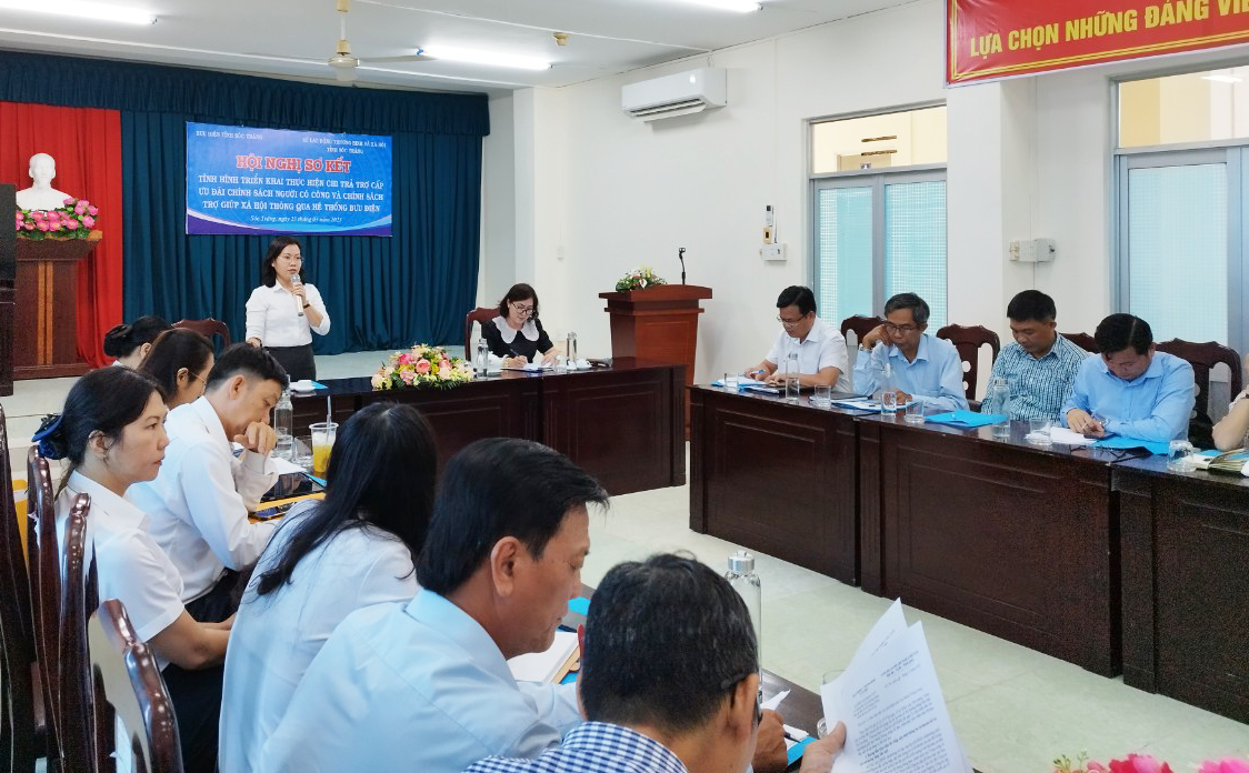 Sóc Trăng: Kết quả triển khai thực hiện chi trả người có công qua Bưu điện