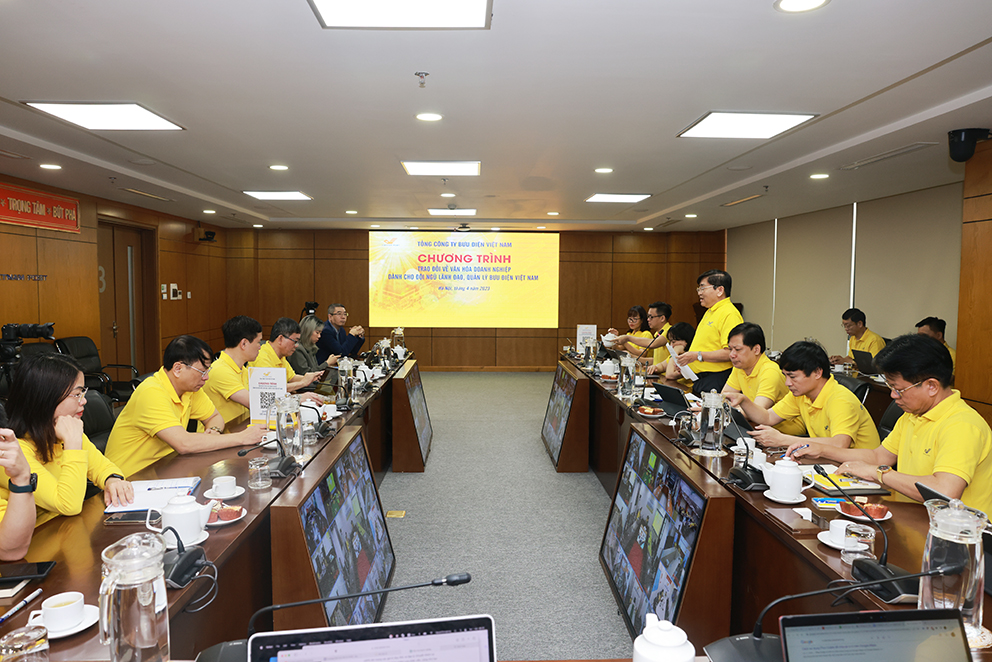 Nâng cao vai trò của lãnh đạo các cấp trong việc triển khai văn hóa doanh nghiệp Bưu điện Việt Nam