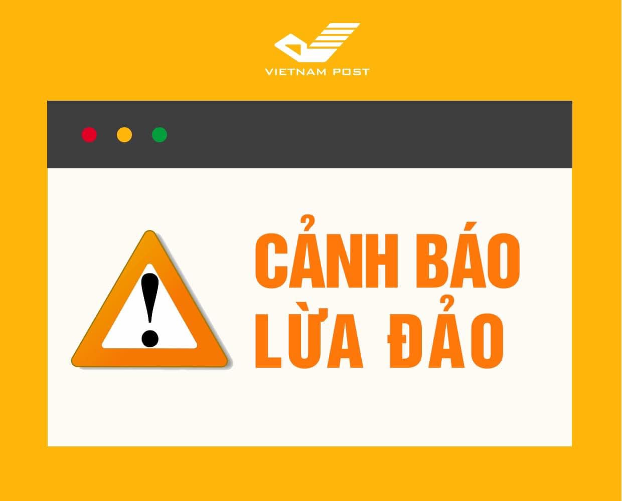Cảnh giác với hình thức giả mạo Vietnam Post để lừa đảo
