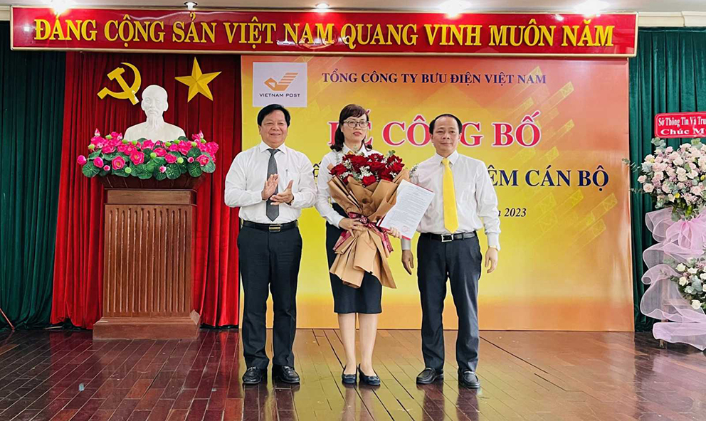 Bà Huỳnh Như Quỳnh được bổ nhiệm làm Giám đốc Bưu điện tỉnh Bình Phước