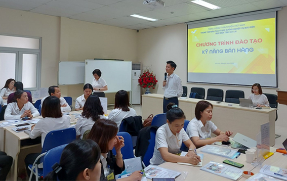 Bưu điện tỉnh Gia Lai tổ chức đào tạo kỹ năng cho lực lượng bán hàng