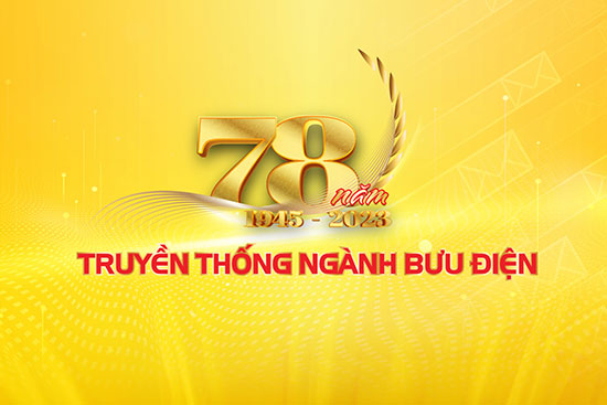 Chủ tịch HĐTV, Tổng giám đốc gửi thư chúc mừng 78 năm Ngày truyền thống Ngành Bưu điện
