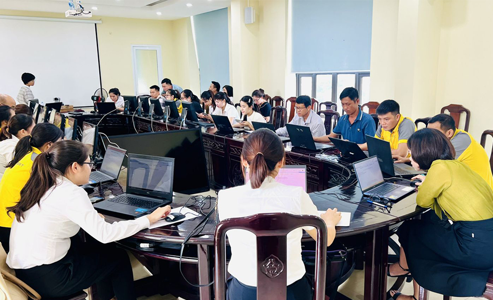 Bưu điện tỉnh Vĩnh Phúc tổ chức kỳ thi nâng bậc nghề năm 2023