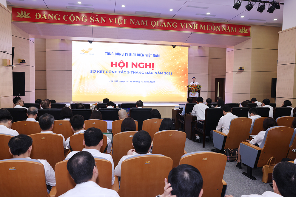 Bưu điện Việt Nam tổ chức Hội nghị Sơ kết 9 tháng đầu năm và triển khai kế hoạch 3 tháng cuối năm 2023
