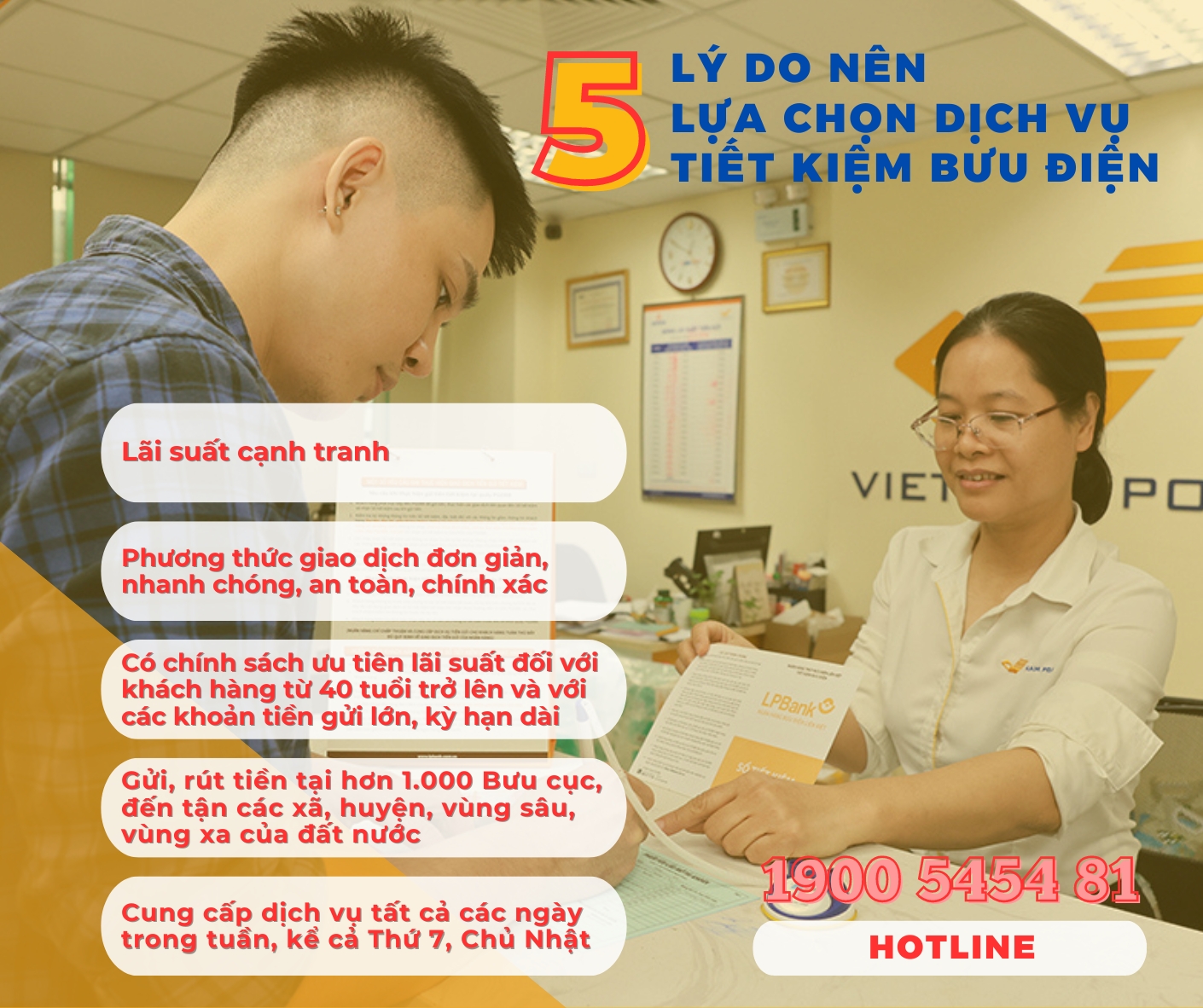 5 Lý Do Nên Lựa Chọn Dịch Vụ Tiết Kiệm Bưu Điện