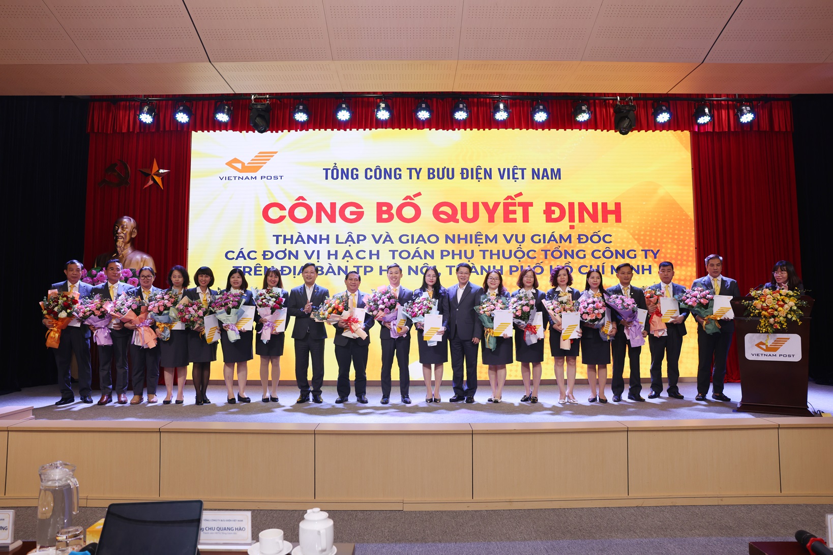 Bưu điện Việt Nam chuyên biệt hóa hoạt động kinh doanh, vận hành trên địa bàn TP. Hà Nội và TP. Hồ Chí Minh