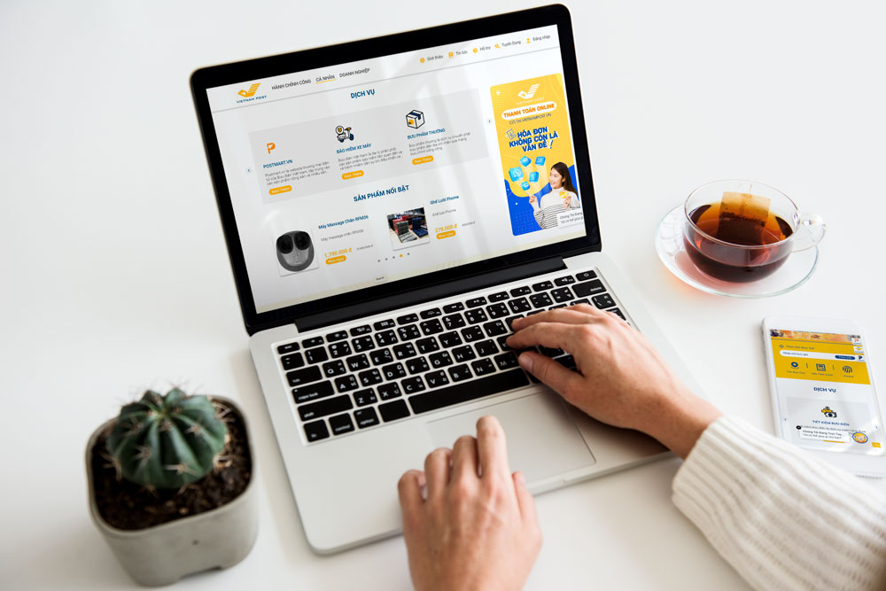 Chuyển đổi giao diện website mới, nâng cao trải nghiệm khách hàng