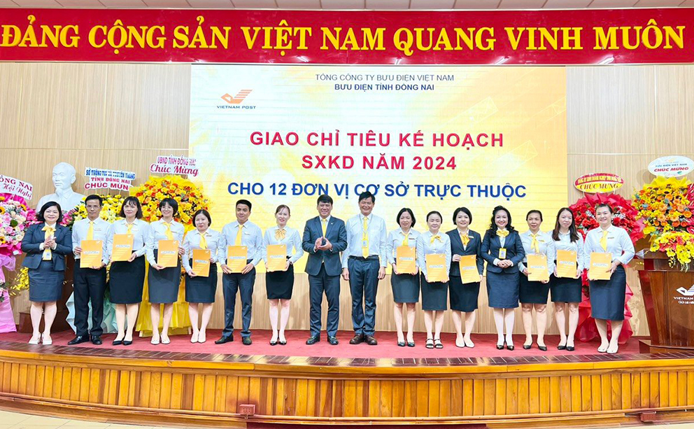 Bưu điện tỉnh Đồng Nai tổ chức hội nghị tổng kết công tác năm 2023 và triển khai kế hoạch năm 2024