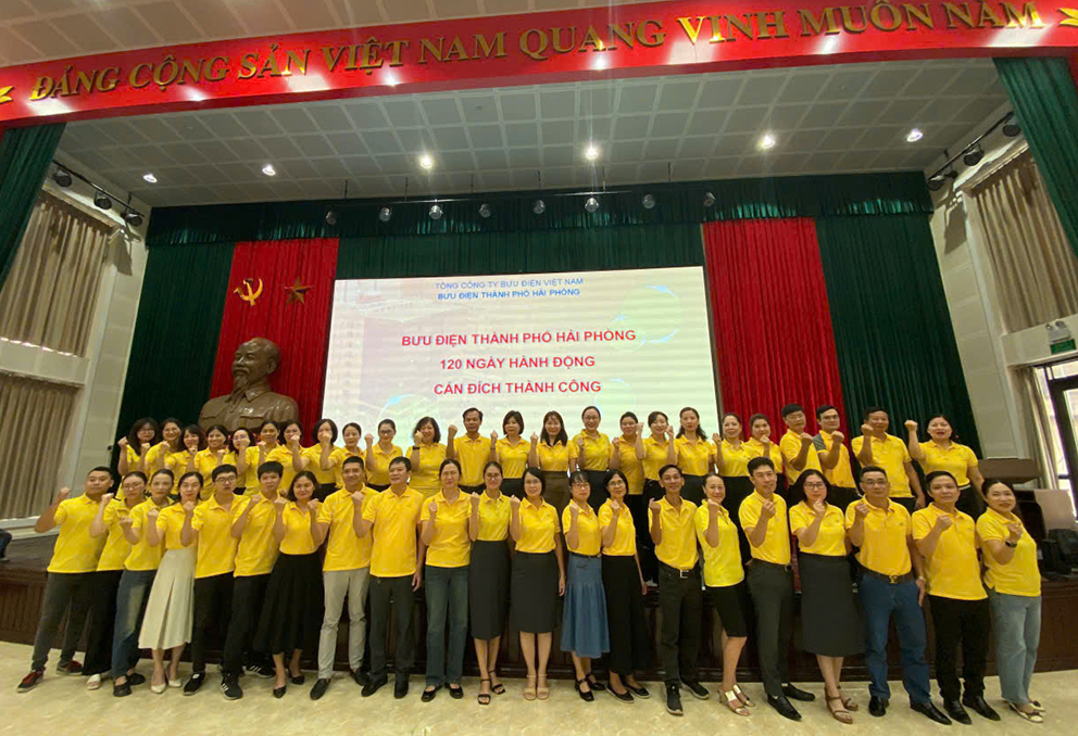 Bưu điện TP Hải Phòng triển khai chương trình ra quân tổng lực bán hàng “Cuối tuần bùng nổ – Doanh thu tăng vọt”