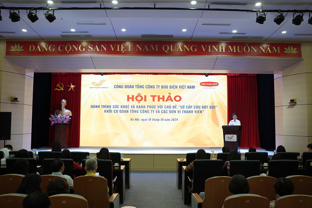 Tổng công ty Bưu điện Việt Nam tổ chức Hội nghị tọa đàm Chăm sóc sức khỏe dự phòng cho CBCNV