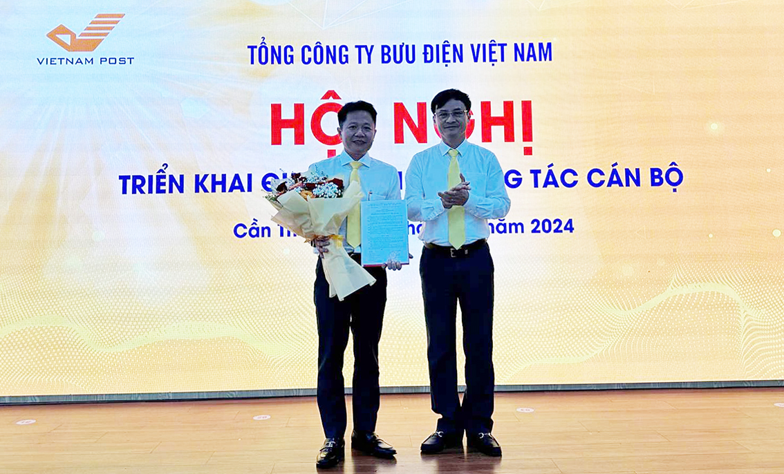 Bưu điện Việt Nam bổ nhiệm Giám đốc Bưu điện TP Cần Thơ