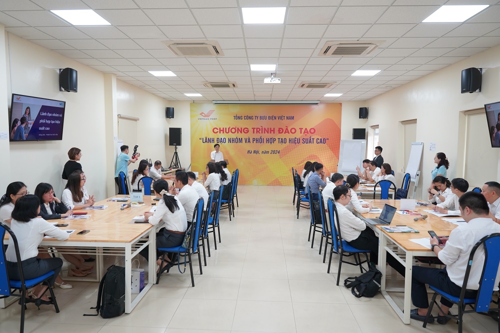 Bưu điện Việt Nam tổ chức Chương trình Đào tạo “Lãnh đạo nhóm và phối hợp tạo hiệu suất cao”