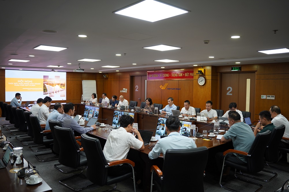 Bưu điện Việt Nam tổ chức Hội nghị thúc đẩy hoạt động kinh doanh phân phối Quý IV năm 2024