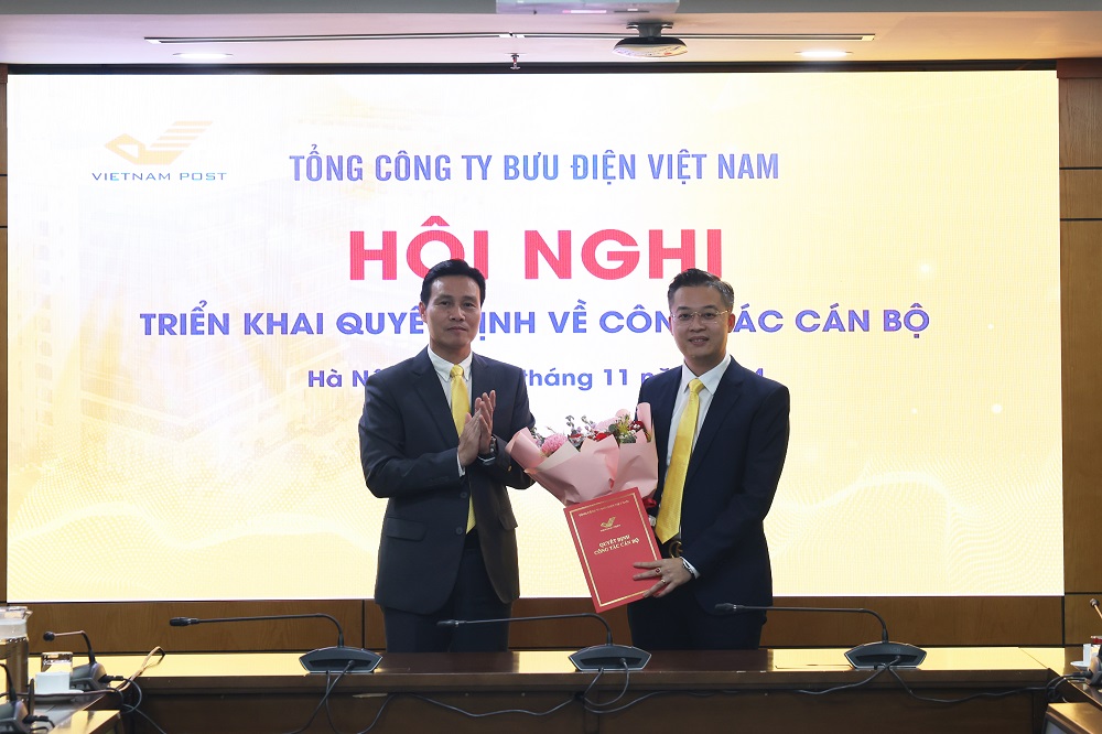 Bưu điện Việt Nam bổ nhiệm Giám đốc Trung tâm kinh doanh Sàn Nông sản và Thương mại điện tử